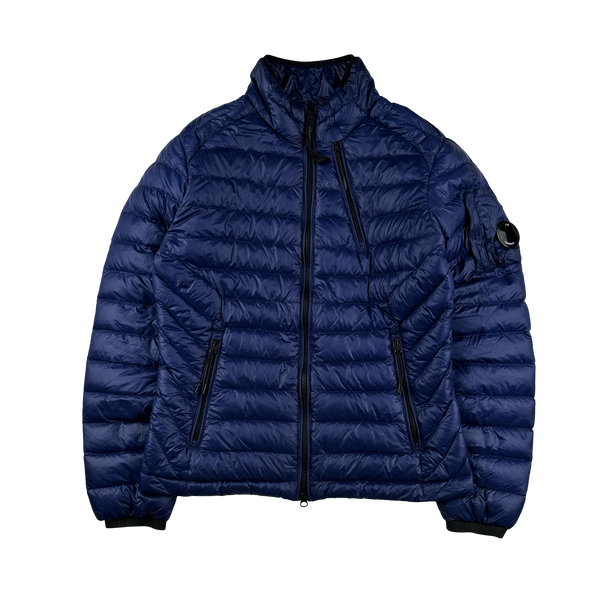 CP Company Blue Lens Viewer Puffer Jacket - Small