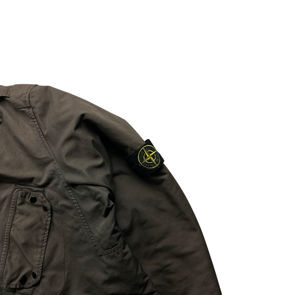 Stone Island 2007 Brown David TC Field Jacket - Large
