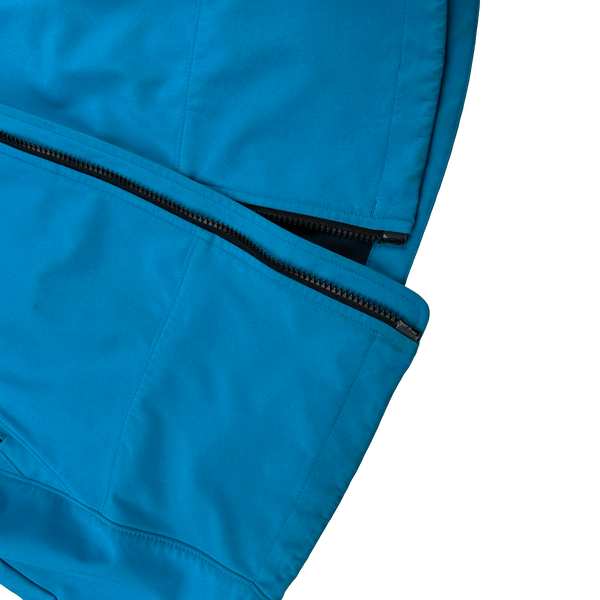 CP Company Blue Soft Shell Goggle Jacket - 3XL