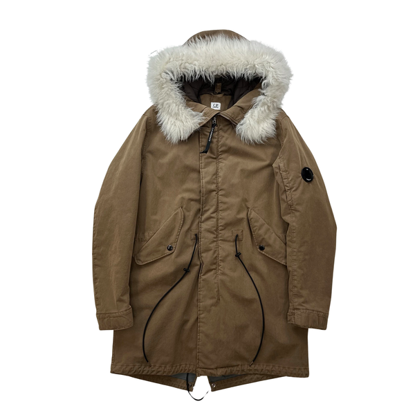CP Company 50 Fili Fishtail Parka Winter Jacket - Large