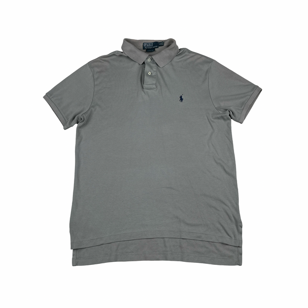 Ralph Lauren Grey Light Cotton T Shirt - Medium