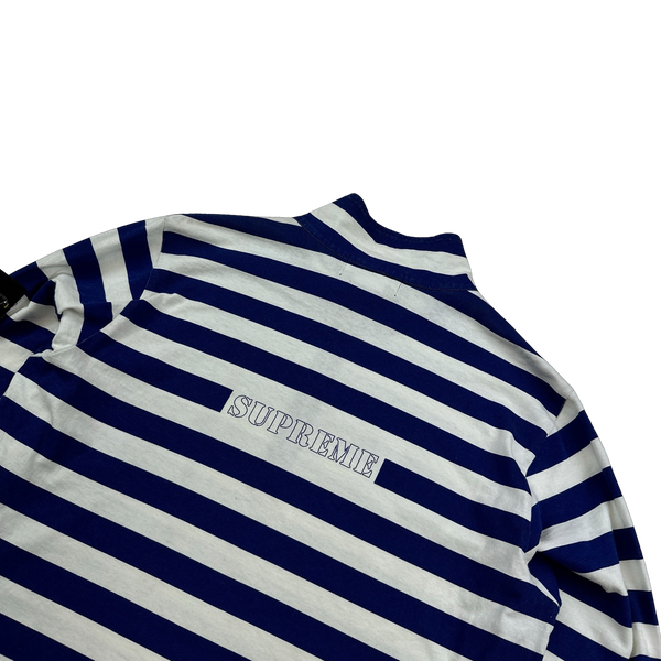 Stone Island x Supreme Striped High Neck Pullover - Medium