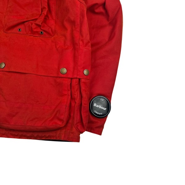 CP Company x Barbour Multi Pocket Creed 500 Mille Waxed Jacket - XL