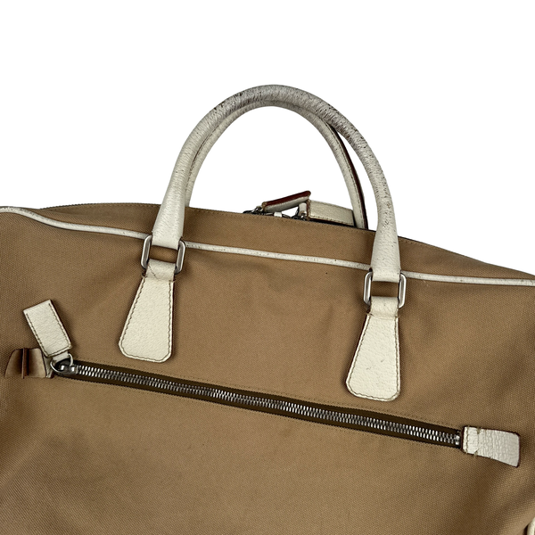 Prada Beige Women's Zipped Handbag