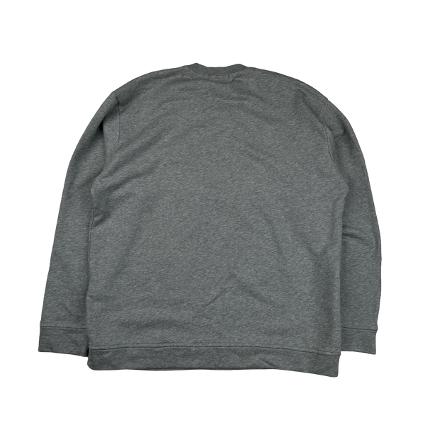 Stone Island 2023 Grey Embroidered Compass Jumper - XL