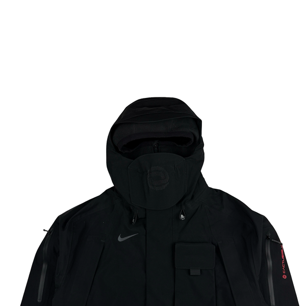 Nike X Travis Scott BH Face Mask Gore Tex Black Jacket - Small