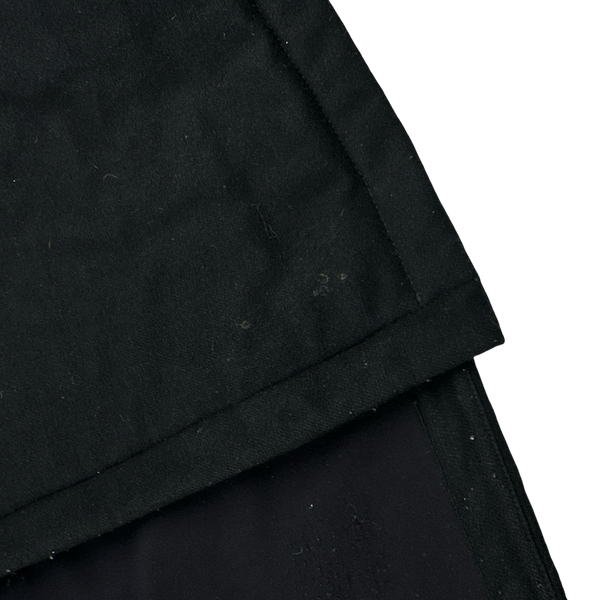 Stone Island 2018 Black Panno 4L Stretch Parka Jacket - Large