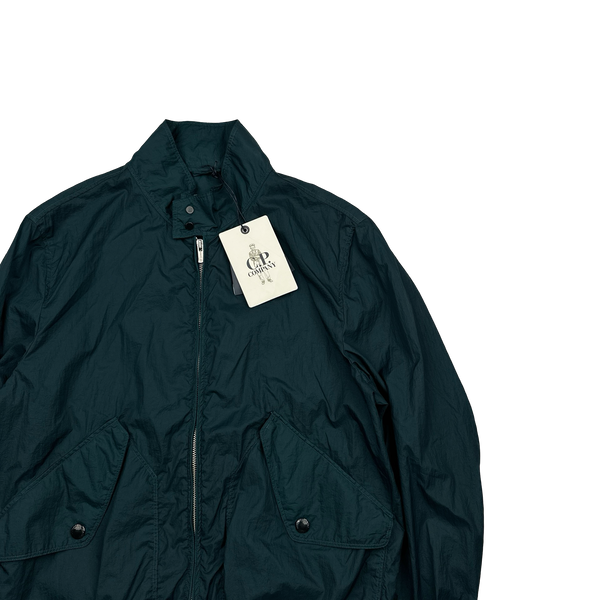 CP Company Teal Giubbino Sfoderato Lightweight Bomber Jacket - XL