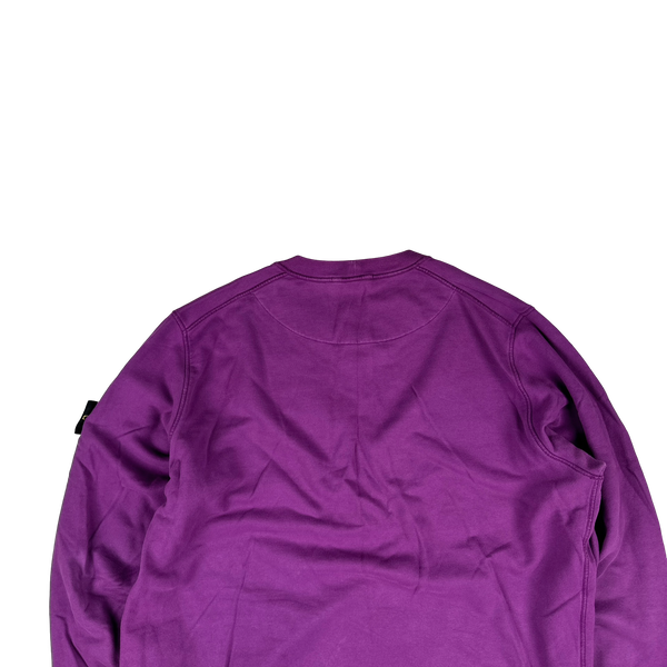 Stone Island 2021 Violet Crewneck Sweatshirt - XXL