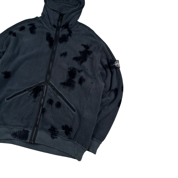 Stone Island 2023 Hand Coloured Cotton Pile Special Process Hoodie - XXL