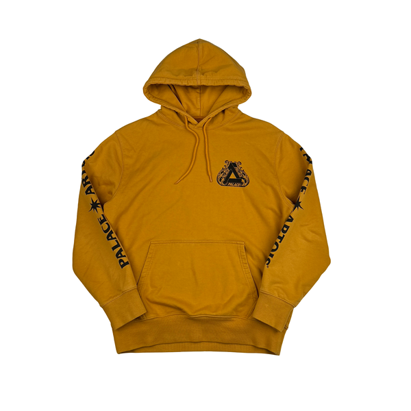 Palace Artois Orange Spellout Thick Hoodie - Medium