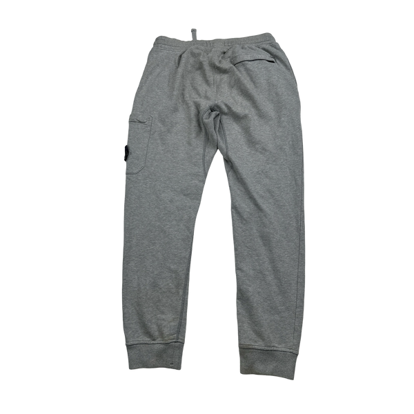 Stone Island 2018 Grey Cotton Joggers - Medium
