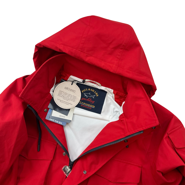 Paul & Shark Field Archive 1989 Red 2000 Save The Sea Jacket - Small