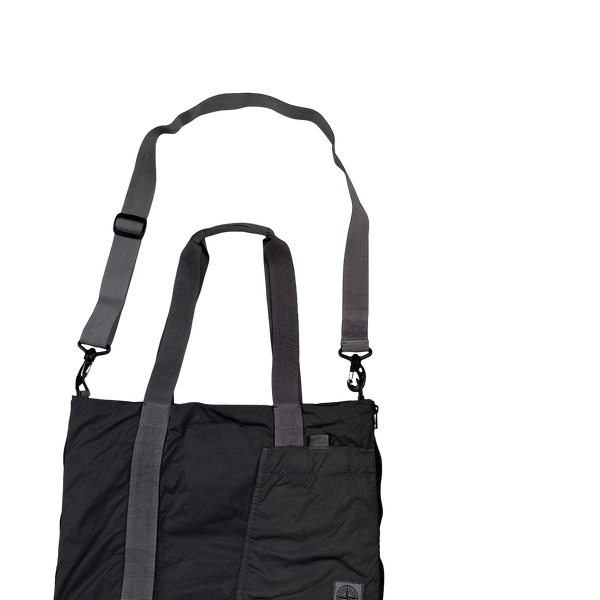 Stone Island 2019 Charcoal Compass Tote Bag