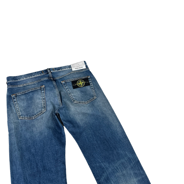 Stone Island 2016 Slim Fit Blue Denim Jeans - 31"