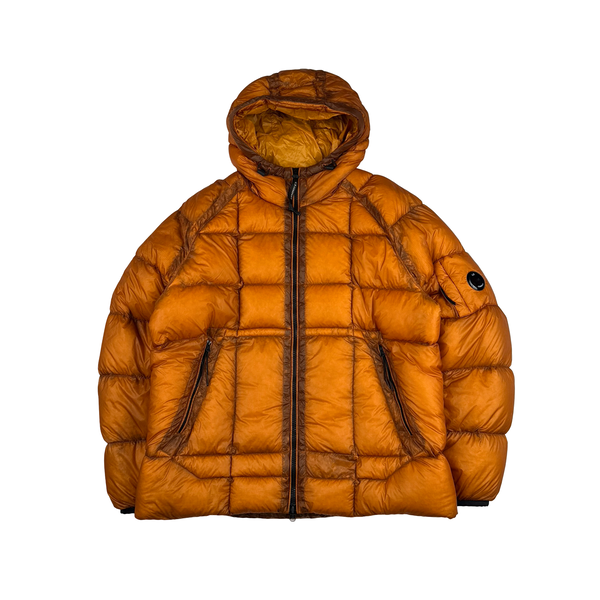 CP Company Orange DD Shell Down Puffer Jacket - 3XL
