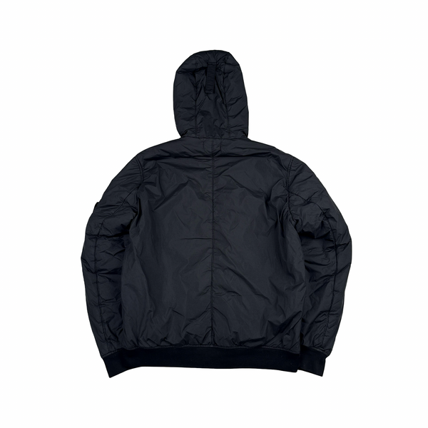 Stone Island 2019 Black Crinkle Reps NY Jacket - XL