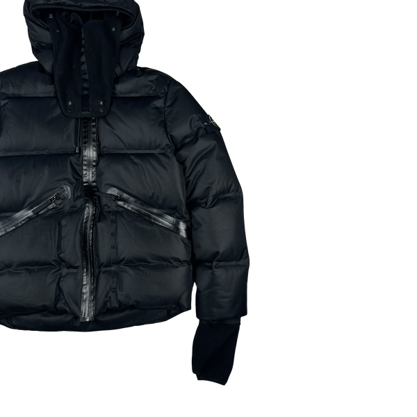 Stone Island 2010 Welded Down Balaclava Puffer Jacket - Large