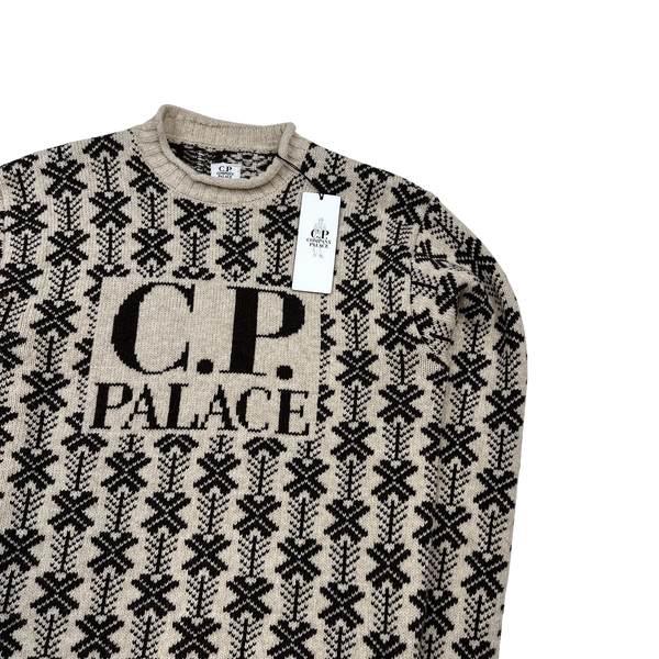 CP Company x Palace Beige Knit - Small