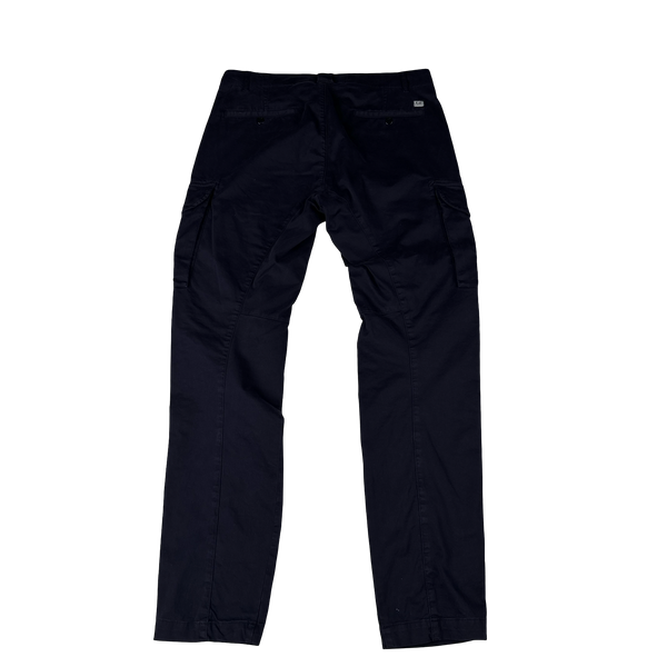 CP Company Navy Loose Fit Lens Viewer Cargos - Medium