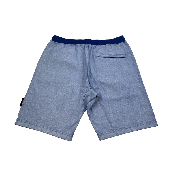 Stone Island 2019 Blue Tela Placcata Cotton Shorts - XXL