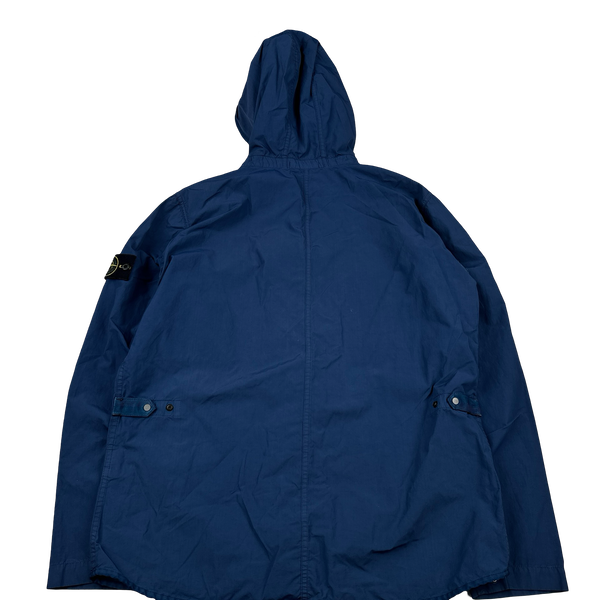 Stone Island 2010 Navy Resin Treated Nylon Jacket - XL