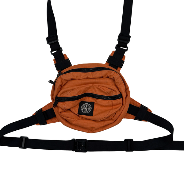 Stone Island 2019 Orange Front Strap Bag