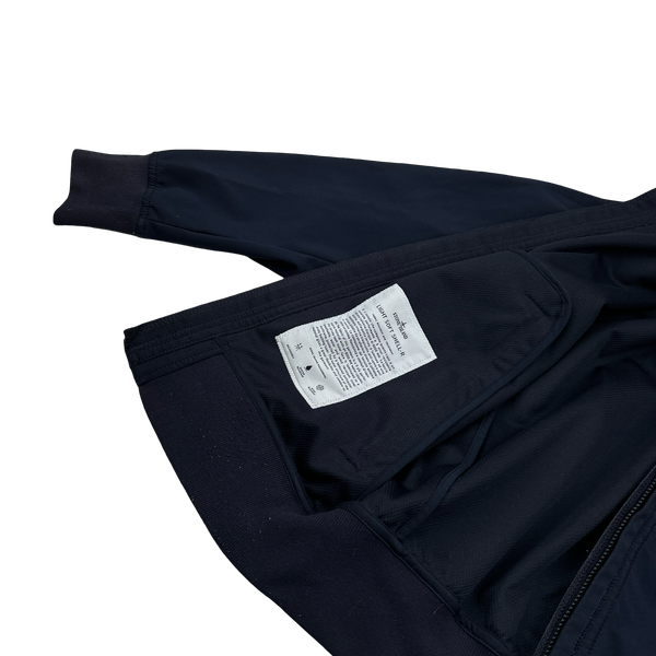 Stone Island 2016 Navy Light Soft Shell R Hooded Jacket - Small