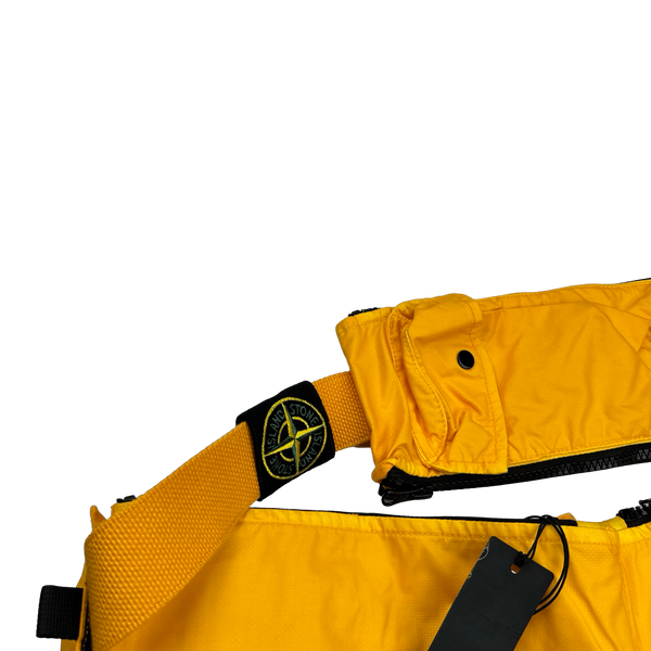 Stone Island 2022 Yellow Multi Pocket Chest Bag