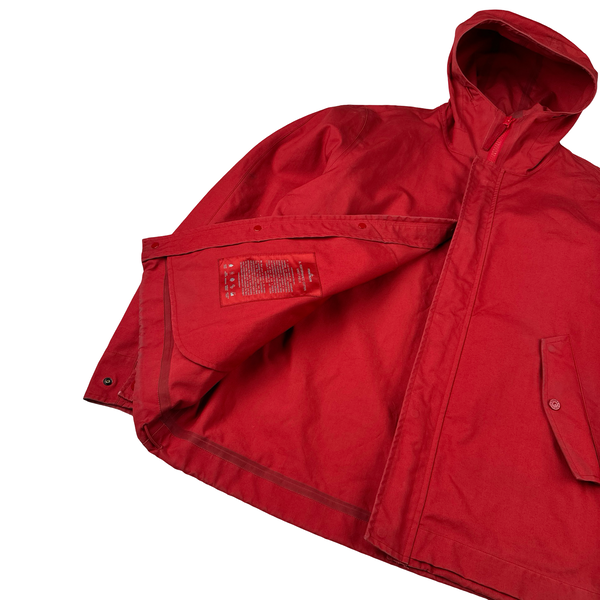 Stone Island 2014 Red 3L Ghost Performance Cotton Jacket - XXL