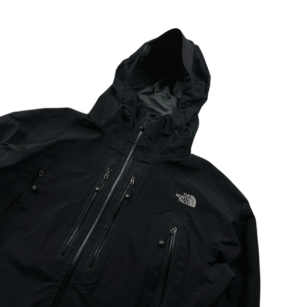 North Face Black Summit Series Goretex Rain Jacket - XL