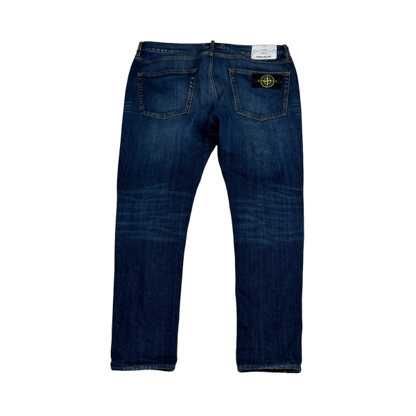 Stone Island 2017 SK Blue Denim Jeans - 36"