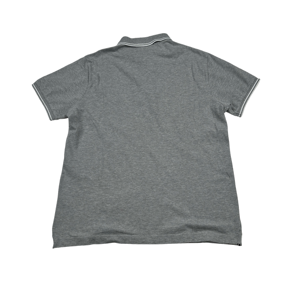 Stone Island Grey Short Sleeve Polo Shirt - Medium