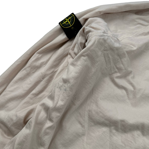 Stone Island 2022 Light Pink Comfort Tech Composite Reversible Polartec Jacket - XL