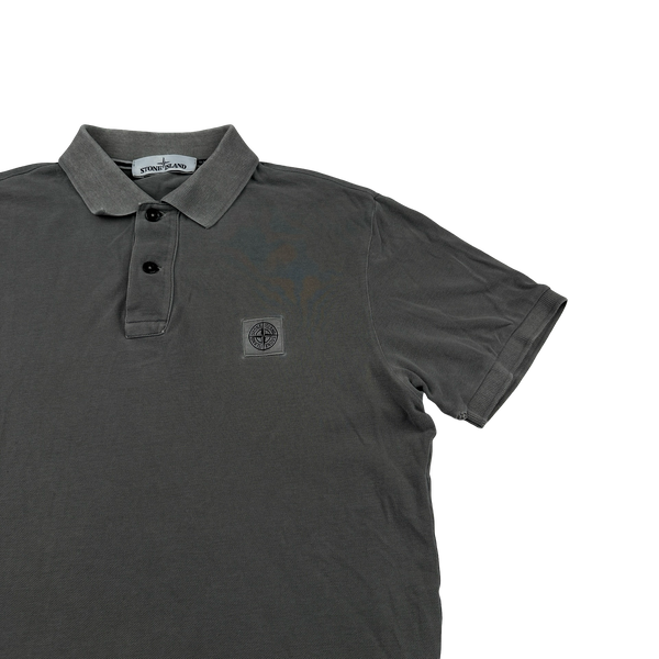 Stone Island 2017 Grey Polo Shirt - Large