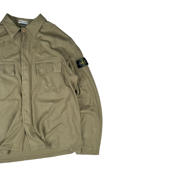 Stone Island 1998 Vintage Cotton Overshirt - XL