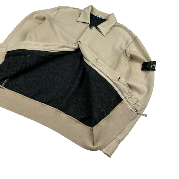 Stone Island 2006 Vintage Beige Cotton Buttoned Jacket - XL