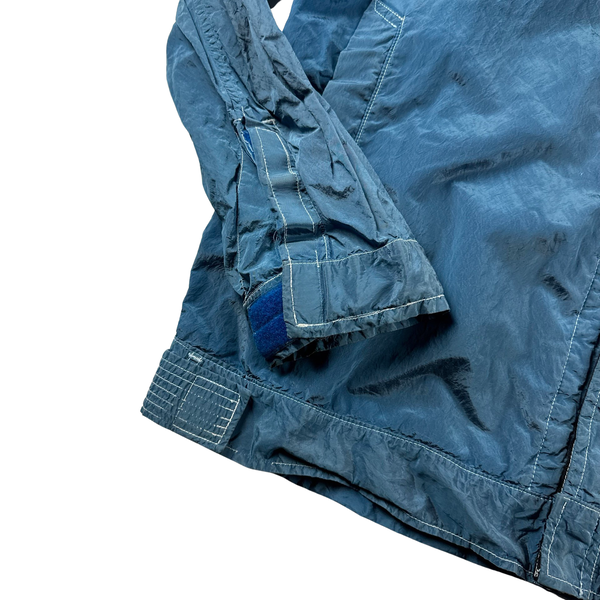 Stone Island 2006 Nylon Metal Blue Shimmer Jacket - XXL