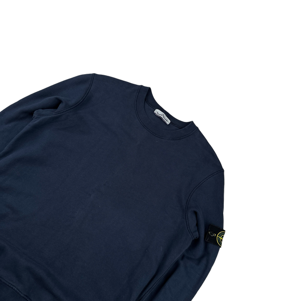 Stone Island 2020 Navy Crewneck Sweatshirt - Large
