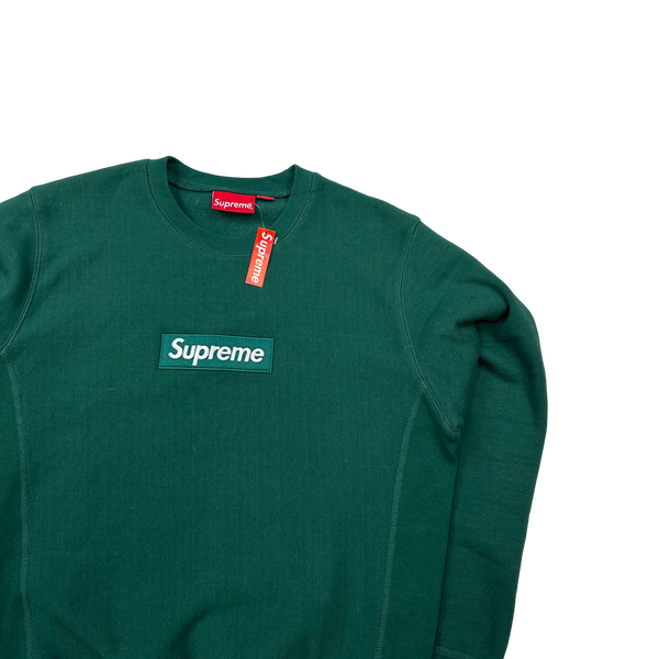 Supreme Sea Green Box Logo Crewneck Sweatshirt - Medium – Mat's Island