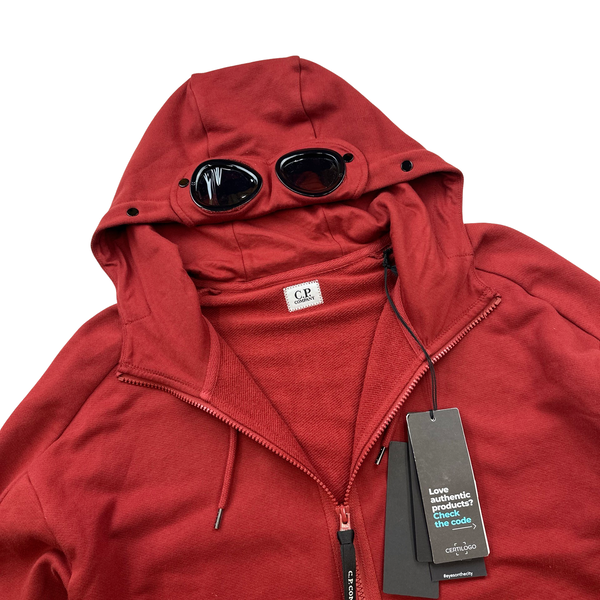 CP Company Burgundy Cotton Tracksuit Set - Medium