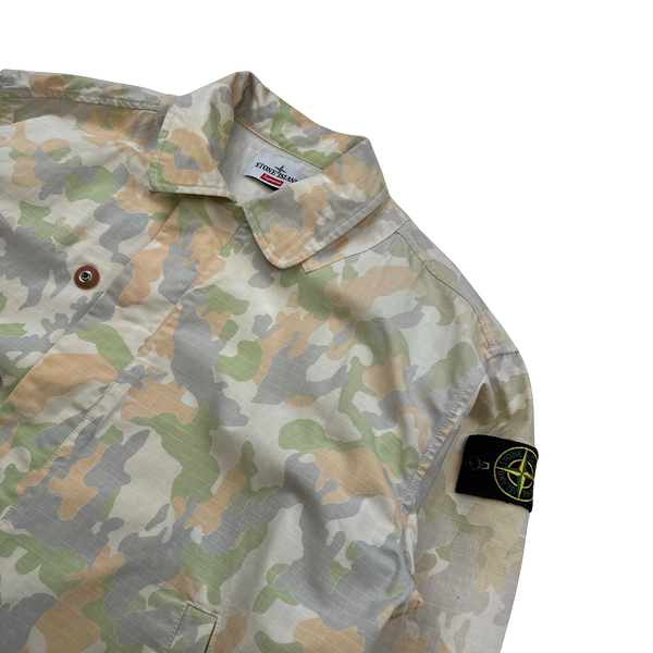 Stone island sales ice jacket camouflage