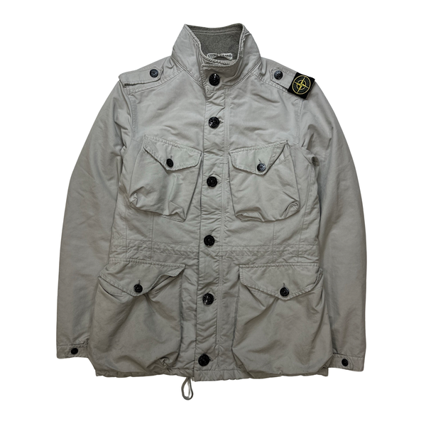 Stone island shoulder badge jacket hotsell