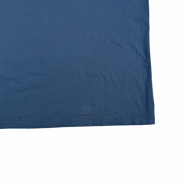 Stone Island 2023 Blue Spellout Graphic T Shirt - XL