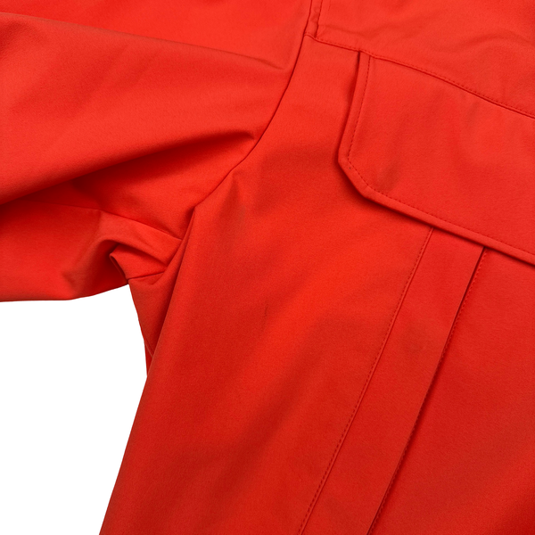 CP Company Corel Red Soft Shell R Hooded Jacket - Large