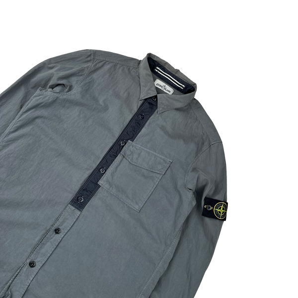 Stone Island 2013 Grey Cotton Shirt - Large