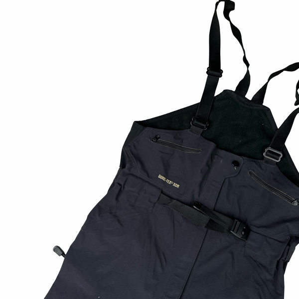Arcteryx Black Goretex Full Leg Zip Ski Overalls - Small