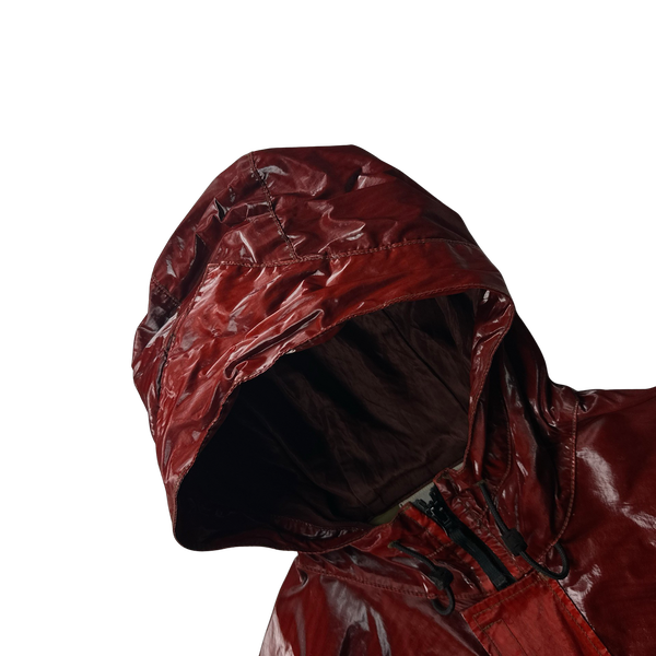 Stone Island 2012 Red Prismatica Hooded Jacket - XL