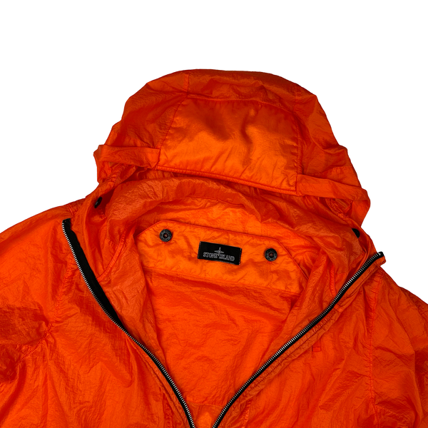 Stone Island Orange Lightweight Long Shadow Project Jacket - XL