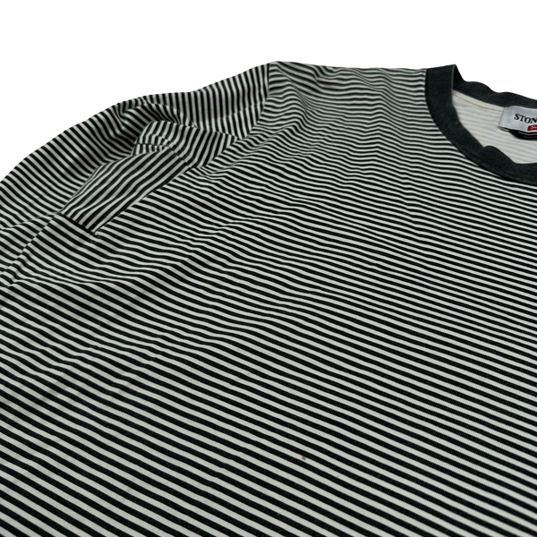 Stone Island x Supreme 2015 Striped Longsleeve T-Shirt - Medium